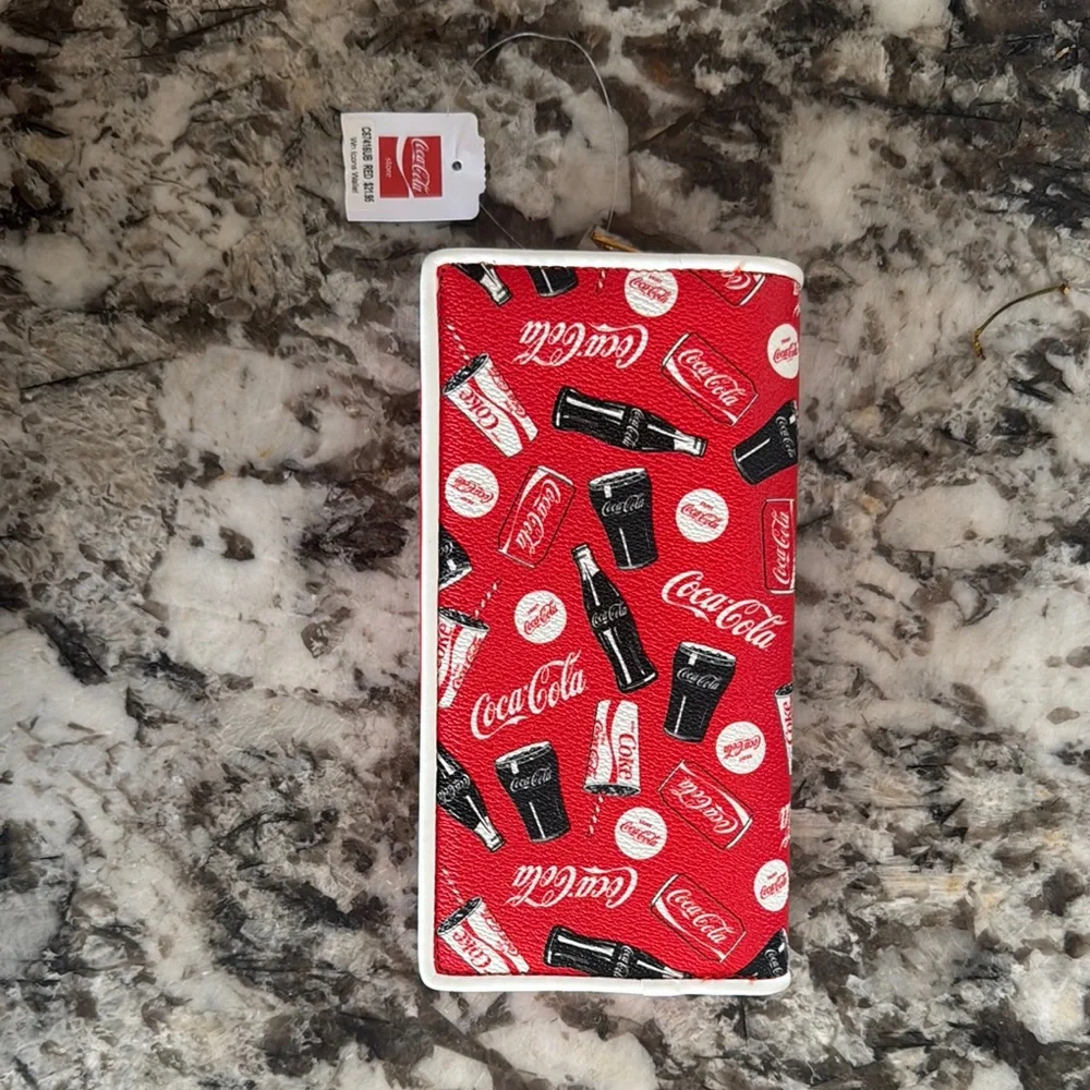 Coca Cola Red and Black Hard Shell Phone Cover